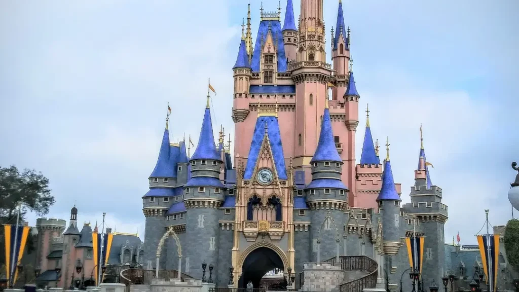 walt disney world's cinderella castle in 2021